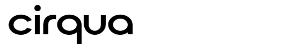 Cirqua font preview